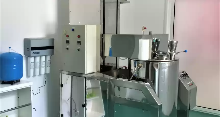 Malaxor preparare mulsii cosmetice 100l - TURBOEM - 9.000 EUR Malaxor preparare mulsii cosmetice 100l - TURBOEM