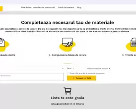 Platforma de brokeraj materiale constructii